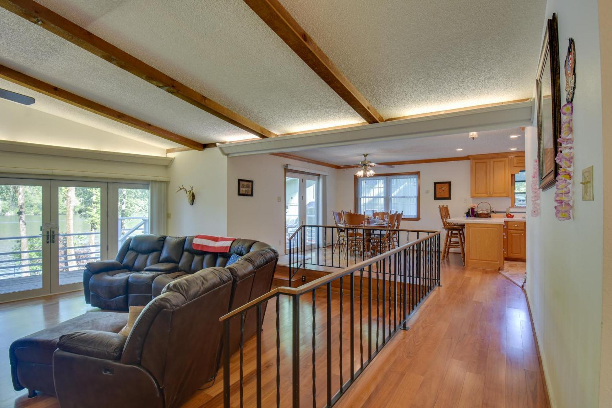 Lakefront Retreat With Deck, Dock And Resort Amenities Hot Springs Exteriér fotografie